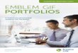 Emblem GIF Portfolios - Empire Life 2 DIVERSIFICATION AND CHOICE: 2 RANGE OF PORTFOLIOS Your clients