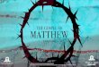 Matthew 24C Slides - Verse By Verse Ministry International€¦ · Matt. 24:14 “This gospel of the kingdom shall be preached in the whole world as a testimony to all the nations,