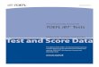 Test and Score Data Summary for the TOEFL iBT ® Tests Jan ...an academic environment. Accordingly, the TOEFL Board initiated a broad effort under which language testing will evolve