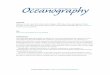 THE OFFICIAL MAGAZINE OF THE OCEANOGRAPHY SOCIETYthe occurrence of tremor at subduction zones, an emergent seismic signal pre-viously associated mainly with volcanic processes (Obara,