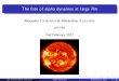 The fate of alpha dynamos at large Rmcameron/pres/limsi17Cameron.pdf · 2017-02-01 · The fate of alpha dynamos at large Rm Alexandre Cameron & Alexandros Alexakis LPS ENS 2nd February