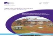 Creating High Performance Sustainable Buildings High performance... · Creating High Performance Sustainable Buildings INTRODUCTION The aim of this booklet is to stimulate thought