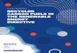 THE RENEWABLE ENERGY DIRECTIVE - Rethink …...promotion of energy from renewable sources in the electricity, heating and cooling, and transport sectors for the 2021-2030 period. As