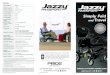 6 1 3 Simply Fold Travel - Electric Wheelchairs | Lifts · JAZZYPASSPORT_012120 1 Varies with user weight, terrain type, battery amp-hour (AH), battery charge, battery condition,