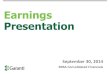 Investor Relations / Earnings Presentation · 2017-12-05 · Investor Relations / BRSA Consolidated Earnings Presentation 9M14 3 Net Income (TL million) Strong results, once again,
