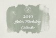 2019 Salon Marketing Calendar - Simply Organic Beauty · • Introduce the Oway Herbs & Clay Scalp + Mind Detox Kit for eliminating product buildup, dirt and environmental stress