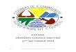 AGENDA ORDINARY COUNCIL MEETING 17 SEPTEMBER 2019 · Page | 4 Coomalie Community Government Council –Agenda 17th September 2019 AGENDA ORDINARY COUNCIL MEETING TO BE HELD IN THE
