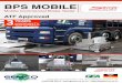 BPS MOBILE - GEMCO Sales & Service...BPS MOBILE Mobile Commercial Brake Tester ATF Approved YEARS 3 WARRANTY PARTS AND LABOUR* MADE IN GERMANY Distributed and maintained in the UK