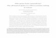 Who gains from competition? The ultimatum game in a labour ...fafchamp/cesifopaper.pdf · This version: 25 February 2016 Abstract Who beneﬁts from introducing competition in the