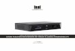 HTP-1 16 Channel Dolby Atmos, DTS:X, Auro3D HOME THEATER … · 2020-01-24 · 9 INTRODUCTION The Monolith™ HTP-1 is an "AVR" or "Pre-Processor" designed for use in home theaters