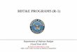 RDT&E PROGRAMS (R-1) · RDT&E PROGRAMS (R-1) Department of Defense Budget Fiscal Year 2019. REVISED FEBRUARY 13, 2018. Office of the Under Secretary of Defense (Comptroller)