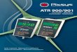 ATR 900/901 - Pixsys8 - ATR 900/901 User manual Relay output 2 Relay: OUT1, A1 Control output and safety relay (alarm or auxiliary) Contacts 8A-250V~ 3.3 Software features Algorythm