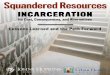 INCARCERATION - Urban Health Institute€¦ · Give equal opportunity & second chance to ex-offenders Lessons Learned and the Path Forward. 4 One in five young men in Baltimore has