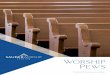 Worship Pews€¦ · Deﬁnity seating is the best way to predictably maximize the seating capacity of a worship space. Designed to be exceptionally practical and comfortable, Deﬁnity