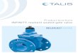 Product brochure INFINITY resilient seated gate valveINFINITY represents a new generation of resilient seated gate valves [DN40-700]. As well as boasting of the latest technological