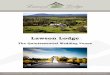 Lawson Lodge Letterhead - Visit Macedon Ranges · Package rates for 2017: - For accommodation for up to 24 guests is $6,600 for 3 nights (minimum 3 nights). Includes accommodation