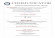 COMMUNICATOR...COMMUNICATOR Newsletter of the Volusia County Bar Association ~ March, 2017 CLE: DISCOVERY (General Discovery, Depositions and A View from the Bench) Presented by Hon