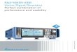 R&S®SMBV100B Vector Signal Generator Perfect combination ...€¦ · Vector Signal Generator Perfect combination of performance and usability year. 2 The state-of-the-art R&S®SMBV100B