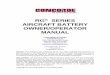 RG SERIES AIRCRAFT BATTERY OWNER/OPERATOR MANUALbatterymanagement.aircraft-battery.com/BatteryDocs/5-0324-rg-man… · Document No. 5-0324 Rev F Page 2 of 21 RECORD OF REVISIONS 