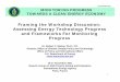 Framing the Workshop Discussion: Assessing Energy Technology Progress … · 2019-11-27 · 11 November 2011 MONITORING PROGRESS TOWARDS A CLEAN ENERGY ECONOMY Framing the Workshop