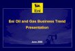 ENI FINAL...4 Eni Road Show June 2002 Eni: from restructuring… to focused growth Eni is a different company compared to the one you knew in past years. More international, integrated