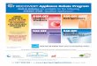 CT RECOVERY Appliance Rebate Program · 2010-05-05 · THE ENERGY STAR® APPLIANCE MAIL-IN REBATE Get $50 – $100 back from the CT Recovery Appliance Rebate Program on your purchase