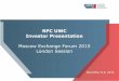 RPC UWC Investor Presentation...2015/06/30  · Investor Presentation Moscow Exchange Forum 2015 London Session December 8-9, 2015 2 UWC, the leader in innovative railcar manufacturing