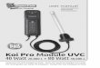 Koi Pro Module UVC - Aquadistri...GB - SuperFish Koi Pro Module UVC 40 Watt / 80 Watt The SuperFish Koi Pro Module is an immersion UVC that is easy to build in a pond filter. The Amalgam