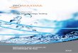 Applications for Water Microbiology Testing WATER 201… · Applications pour la biologie moléculaire IVD Products Dispositifs médicaux de diagnostic in vitro BioMaxima SA is a