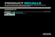 PRODUCT RECALLS - SGS...AUSTRALIA Volvo—C30 DRIVe Vehicles PRODUCT DESCRIPTION Volvo C30 DRIVe vehicles MY 2009 to MY2011, fitted with a 1.61 diesel engine. IDENTIFYING FEATURES