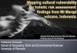 Disaster Risk Reduction for Natural Hazards: Putting ... · Geoculture Social volcanology at Mt Merapi 2007 Cultural reactions to volcanic eruptions 2009 mapping culture and evacuation