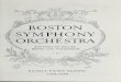 Boston Symphony Orchestra concert programs, Season 85 ... boston symphony orchestra foundedin1881by