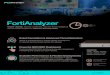 FortiAnalyzer - Unicomp · FortiManager Capabilities (up to 20 devices) HARDWARE SPECIFICATIONS Form Factor 3 RU Rackmount 4 RU Rackmount 4 RU Rackmount 2 RU Rackmount Total Interfaces