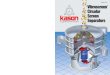 R-0234 centri-sifter revised · Screen Separators Vibroscreen ... or other vibrating screen separators, call Kason and ask for new labels. There is no charge for ... - separation