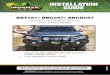 INSTALLATION GUIDE · Page 2 of 10 1. Before installation check bull bar application is compatible with your vehicle. 2. Remove grill, front bumper, bumper bar reinforcement, bumper