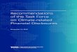 Recommendations of the Task Force on Climate-related ... · Recommendations of the Task Force on Climate-related Financial Disclosures iv Core Elements of Climate-Related Financial