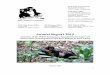 Annual Report 2015 - Wild Chimpanzee Foundation...2016/10/03  · 1 Annual Report 2015 Activities of the Wild Chimpanzee Foundation for improved conservation of chimpanzees and their