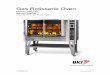 Gas Rotisserie Oven - Middleby Advantage · CS-TM-022.01 Revised 3/26/13 Gas Rotisserie Oven MODEL DRG-40 Service Manual Serial Numbers 120170 and Higher