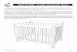 Mini Crib (5598) - Assembly and Operation Manual · •For cribs with drop sides, after raising side, make sure latches are secure. •For cribs with drop sides, DO NOT leave child