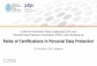 Roles of Certifications in Personal Data Protection · 3. CIPL Comments to WP29 Updated Working Documents Setting Up Tables for Binding Corporate Rules and Processor Binding Corporate