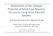 Assessment of the Collapse Potential of Reinforced …...Assessment of the Collapse Potential of Reinforced Masonry Structures using Finite Element Models Andreas Koutras and P. Benson