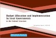 Budget Allocation and Implementation by Local Governments · Pranali ra Sthaniya Sarkarharuko Bhabi Samrachana. Sushil Gyawali, Parshuram Upadhyay ra Lekhnath Bhattarai, eds., pp