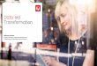 Data-led Transformation€¦ · Data-led Transformation Rebecca Burrows General Manager Segment Development & Marketing for Business & Government. Australia Post at a glance. Our