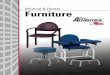 Medical & Dental Furniture · Height range 024 optional rubber tips • reduces stool height by 21/2" 023 optional Glides • reduces stool height by 21/2" 025 optional Soft roll