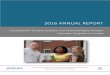 2016 ANNUAL REPORT Annual OTA PTA Program... · 2017-10-23 · Canada for 2016. Overview of Programs Twenty-seven programs completed the annual OTA PTA programs’ survey, representing