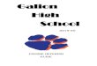 GALION HIGH SCHOOL...GALION HIGH SCHOOL 2019-20 COURSE OFFERING GUIDE TABLE OF CONTENTS Page Introduction 1 Scheduling 1 Academic Planning 2 Graduation Requirements 3 Grading Scale