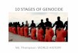 10 STAGES OF GENOCIDE · EIN WELTJÙDVNTUM Gestaffung: Ft/ÐzHipp/e"r1. Mug/kftanz . Foto: THOAX ¶ß/ll /Sþl/f
