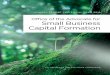 Ofﬁce of the Advocate for Small Business Capital Formation€¦ · ABOUT THIS REPORT + ACKNOWLEDGEMENTS This annual report of the Office of the Advocate for Small Business Capital