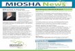 2019 Fall MIOSHA News - Michigan · Training on policies and procedures that affect staff in more than one division builds consistency. In September, MIOSHA amended Construction Safety
