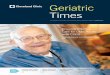 Geriatric Times - Cleveland Clinic · Ms. Truchanowicz, of Cleveland Clinic’s Ob/Gyn & Women’s Health Institute, can be reached at truchar@ccf.org or at 216.445.8701. Evaluating